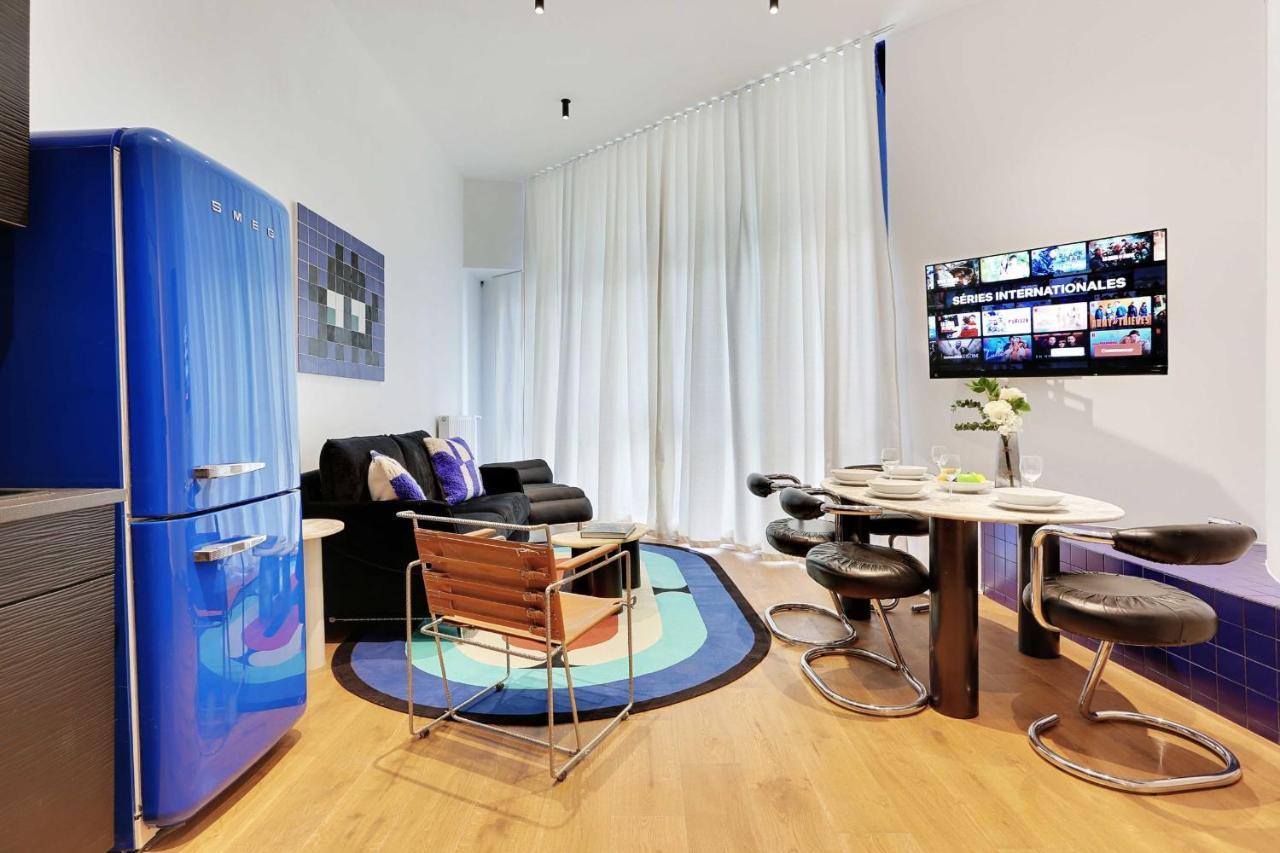 Stylish Parisian Loft 1Br6P - Sentier City Center Ngoại thất bức ảnh