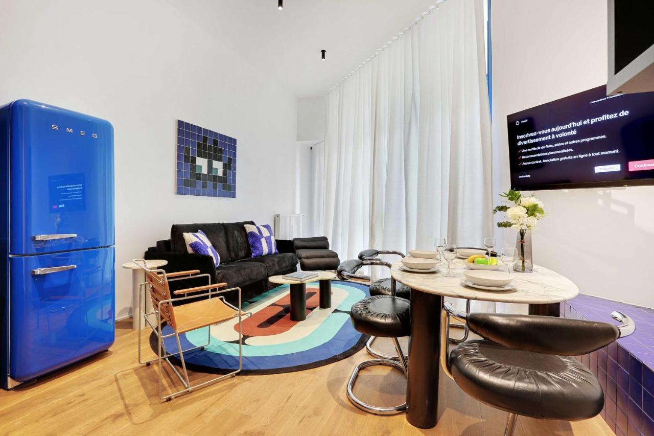 Stylish Parisian Loft 1Br6P - Sentier City Center Ngoại thất bức ảnh