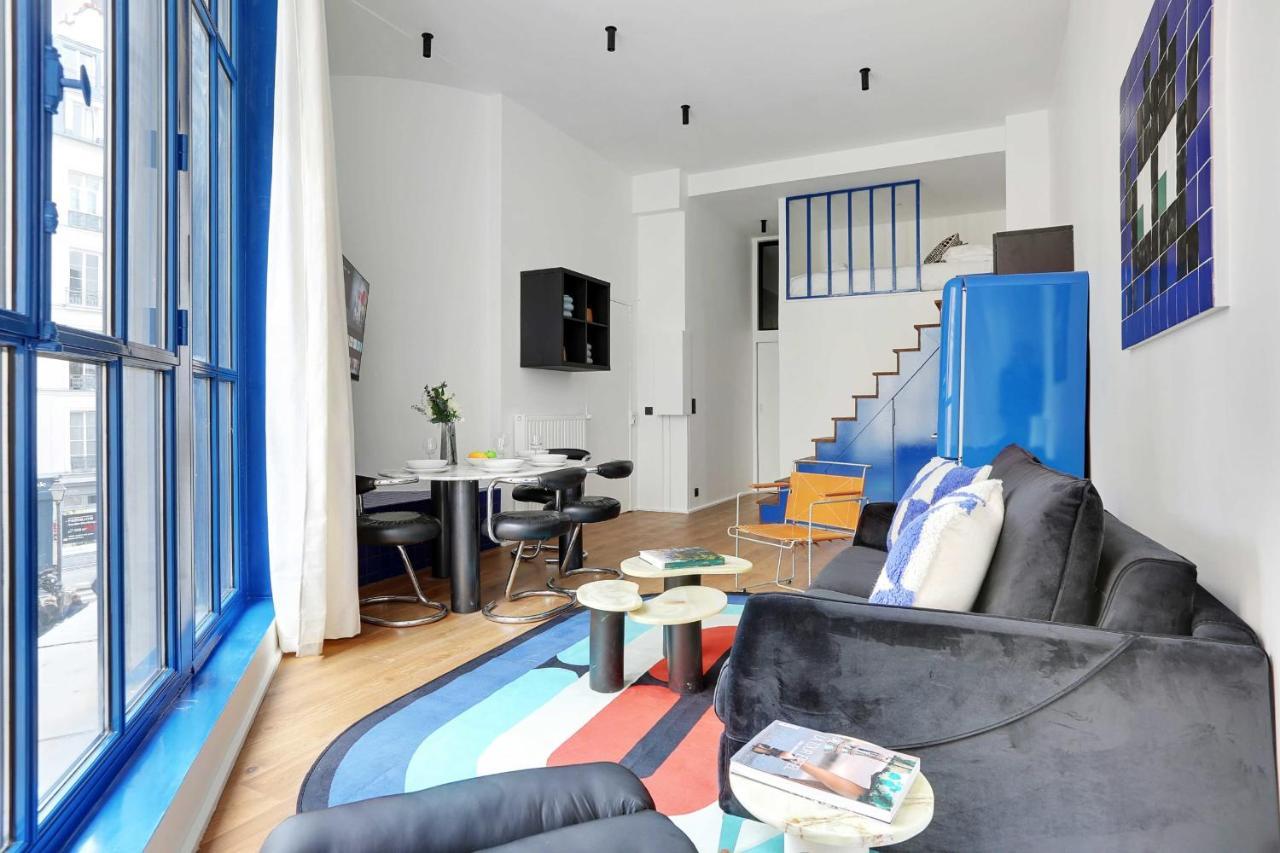 Stylish Parisian Loft 1Br6P - Sentier City Center Ngoại thất bức ảnh